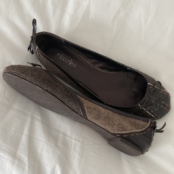 CHARLES DAVID BALLET FLATS SIZE 7 1/2 - Picture 5 of 14